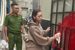 Bắt cô gái tạt sơn nhà người yêu cũ