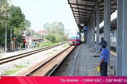 Đón Tết trên sân ga ở Hà Tĩnh