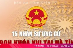 15 nhân sự ứng cử ĐBQH khóa XVI tại Hà Tĩnh gồm những ai?