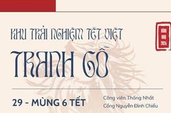 Hà Nội: Đậm đà bản sắc dân tộc trong Khu Trải nghiệm Tết Việt