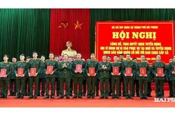 Tuyển dụng, gọi 189 quân nhân chuyên nghiệp vào Ban Chỉ huy quân sự cấp xã