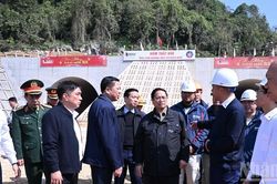 Thủ tướng Phạm Minh Chính đi kiểm tra Dự án cao tốc Hữu Nghị - Chi Lăng, Đồng Đăng - Trà Lĩnh