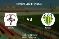 Nhận định Estrela vs Tondela - Vòng 23 Primeira Liga