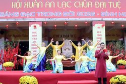 Hàng nghìn du khách dự lễ khai mạc 'Hội Xuân an lạc chùa Đại Tuệ 2026'
