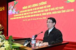 Chủ tịch nước Lương Cường thăm, chúc Tết tại tỉnh Lào Cai