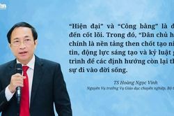 Dân chủ hóa là chìa khóa kéo cả hệ thống giáo dục đi lên