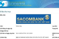 Sacombank đăng ký nhãn hiệu Ngân hàng Sài Gòn Tài Lộc Việt Nam