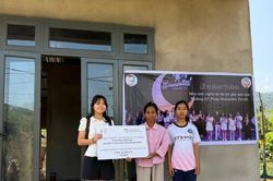 Dự án thiện nguyện Projet Émerveillé của học sinh Trường Quốc tế Pháp tặng nhà cho gia đình khó khăn ở Quảng Trị