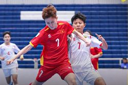 Đội tuyển futsal Việt Nam thắng ngược Myanmar, chờ vé vào bán kết