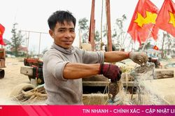 Hải sản đắt hàng, ngư dân hồ hởi vươn khơi