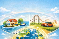 Vì sao Trái Đất luôn quay mà con người không hề cảm nhận được?