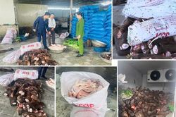 Thu giữ gần 6 tấn thực phẩm không rõ nguồn gốc