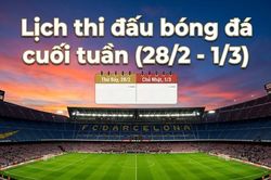Lịch bóng đá quốc tế cuối tuần: Arsenal tử chiến Chelsea, MU lên top 3?