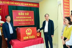 Ninh Bình có 8 đơn vị bầu cử, bầu 19 đại biểu Quốc hội