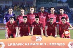CLB Công an Hà Nội thống trị V.League 2025/26 nhờ hàng thủ thép và sự tập trung tuyệt đối