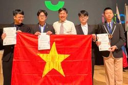 Học sinh Việt Nam giành 3 huy chương ngay lần đầu tham dự Olympic AI quốc tế