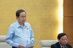 Khai mạc phiên họp thứ 55 của Ủy ban Thường vụ Quốc hội