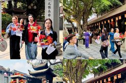 Chùa Hà nô nức người đi lễ trước ngày rằm tháng Giêng