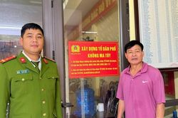 Lào Cai: Tập trung treo pa nô, áp phích tuyên truyền phòng, chống ma túy, xây dựng xã, phường không ma túy