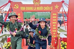 Rạng rỡ hào khí Đất Mỏ Quảng Ninh trong ngày hội tòng quân