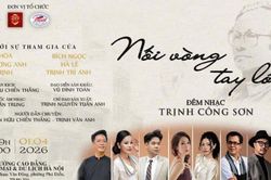 'Nối vòng tay lớn': Điểm hẹn âm nhạc Trịnh Công Sơn
