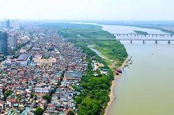Hà Nội: UBND phường Hồng Hà tạm dừng cấp phép xây dựng trong phạm vi dự án Trục Đại lộ cảnh quan sông Hồng