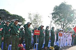 Sáng 4/3, hơn 4.600 thanh niên Lâm Đồng lên đường nhập ngũ