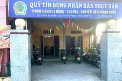 Quỹ tín dụng nhân dân Thụy Dân thông báo thay đổi nội dung Giấy phép