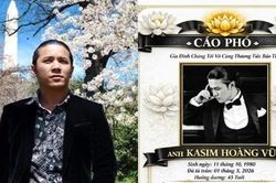 Tang lễ ca sĩ Kasim Hoàng Vũ