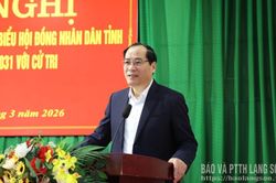 Ứng cử viên đại biểu HĐND tỉnh tiếp xúc cử tri, vận động bầu cử tại các xã trên địa bàn tỉnh