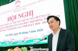 Bí thư Tỉnh Đoàn Bắc Ninh tiếp xúc cử tri