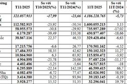 Nhập khẩu thức ăn gia súc 11 tháng năm 2025 giảm 5,7%, đạt gần 4,19 tỷ USD