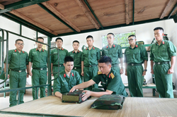 Chiến sĩ mới Lữ đoàn 596: Tự tin, quyết tâm hoàn thành tốt nhiệm vụ