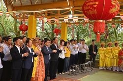 Linh thiêng lễ tế trên núi Ngũ Nhạc cầu quốc thái dân an