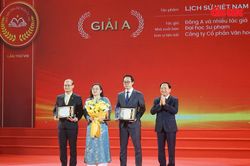 Hai bộ sách lịch sử xuất sắc giành giải A Giải thưởng Sách Quốc gia lần thứ 8