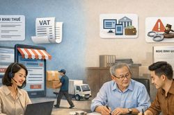Thuế đối với người bán hàng online năm 2026: Những điều cần biết để tránh rủi ro kê khai
