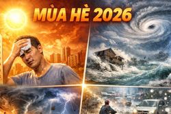 Dự báo nắng nóng mùa Hè 2026 có thể đến sớm và gay gắt hơn, mưa bão khó lường
