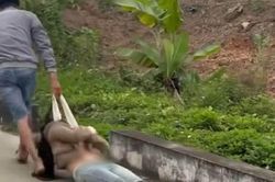 Công an Hải Phòng xác minh clip cô gái bị nam thanh niên kéo lê trên đường
