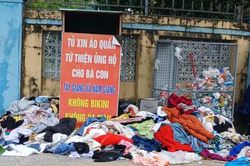 Làm từ thiện hay xả rác?