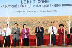 Khởi công nhà máy chế biến thực phẩm sạch trên 6.000 tỷ đồng tại KCN Sóng Thần 3
