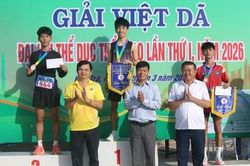 Gần 300 vận động viên tham dự giải việt dã phường Kim Trà