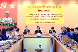 Hà Nội chuẩn bị vận hành nền tảng 'Một điểm đến của mọi nhiệm vụ'