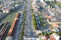Toàn cảnh ga Giáp Bát và những trụ sở phải di dời để mở rộng QL1A