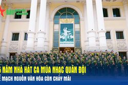 75 năm Nhà hát Ca múa nhạc Quân đội: Để mạch nguồn văn hóa còn chảy mãi