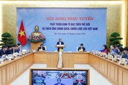 Thủ tướng Phạm Minh Chính chủ trì Hội nghị về phát triển 'kinh tế bạc'