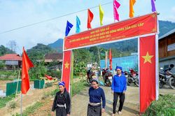 Thanh Hóa: Rộn ràng không khí chuẩn bị bầu cử ở xã biên giới Bát Mọt