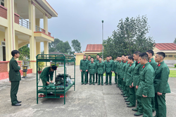 Những ngày đầu trong quân ngũ
