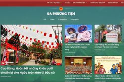 Chuyên trang bầu cử của TTXVN: Hệ sinh thái thông tin dữ liệu hiện đại về đời sống nghị trường