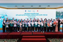 Hơn 400.000 trẻ em Việt Nam được học bơi an toàn nhờ chương trình phòng, chống đuối nước
