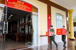 Công an tỉnh Cà Mau sẵn sàng 'nhiệm vụ kép' cho ngày bầu cử